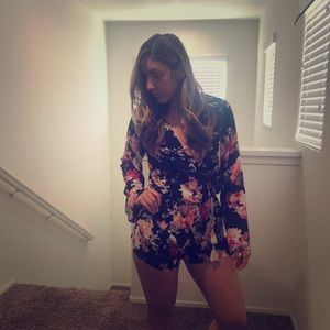 Floral Romper